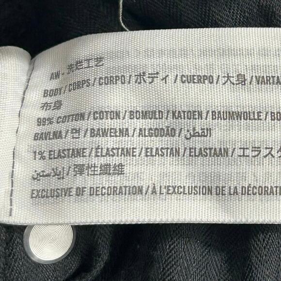 Abercrombie & Fitch 90s Ultra High Rise Ankle Straight Jeans Black Curve Love - Picture 10 of 11